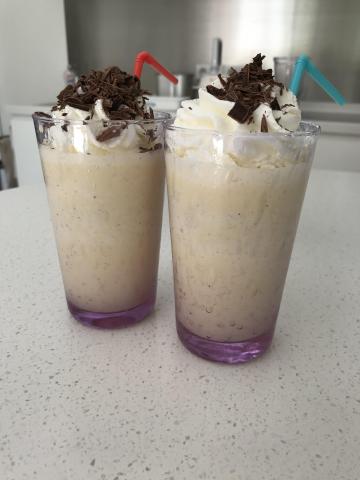 Milkshakes à la vanille