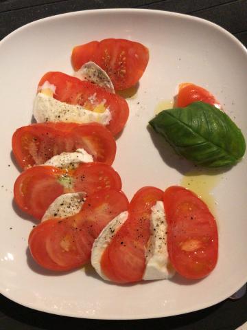 Tomates mozzarella