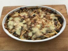 Gratin de pâtes à la sicilienne
