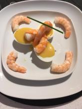 Œufs aux crevettes